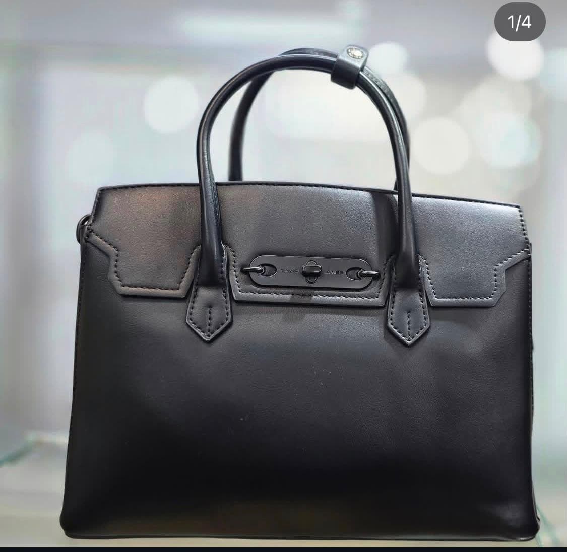 Bolsa preta David Jones